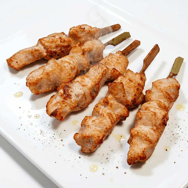 Cooked Chicken Skewers / Kebabs