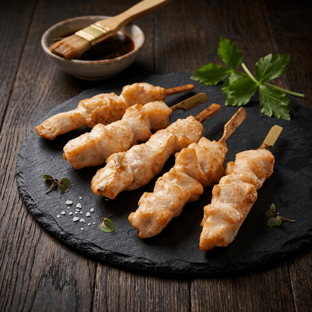 Cooked Chicken Skewers / Kebabs